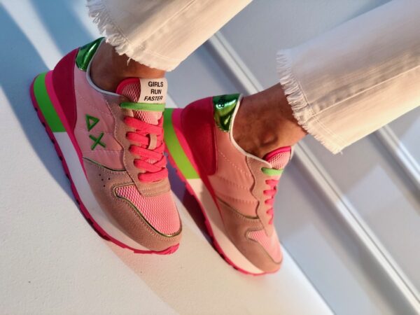 SUN 68 SNEAKERS ALLY SPORTY ROSA