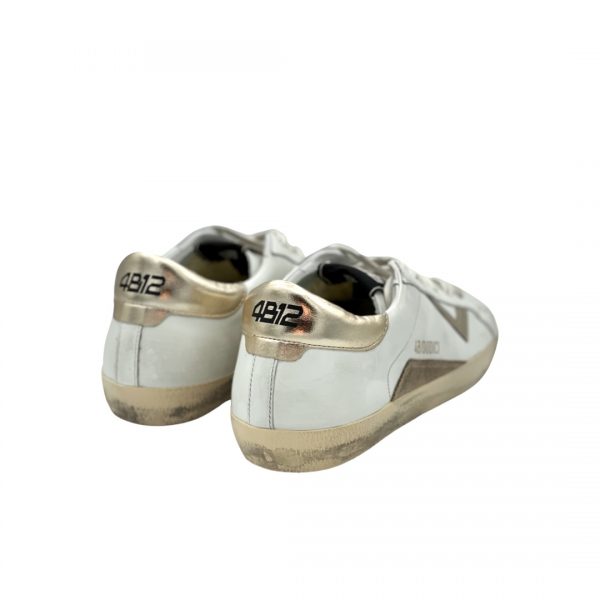 4B12 Sneakers Suprime White/Platinum