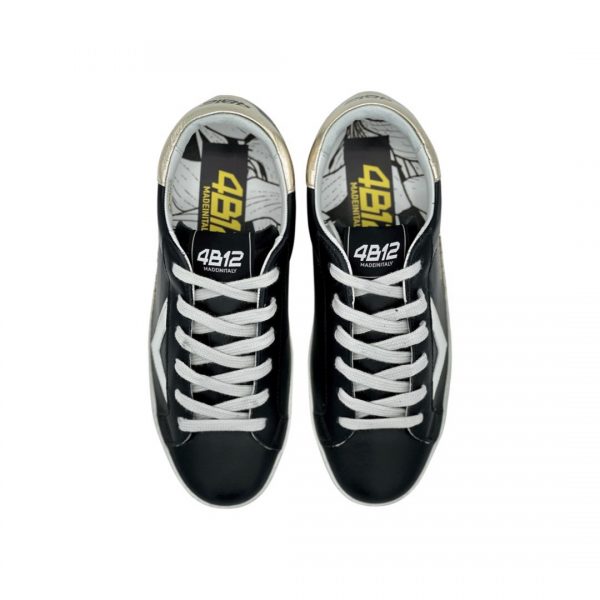4B12 Sneakers Suprime Black Platinum