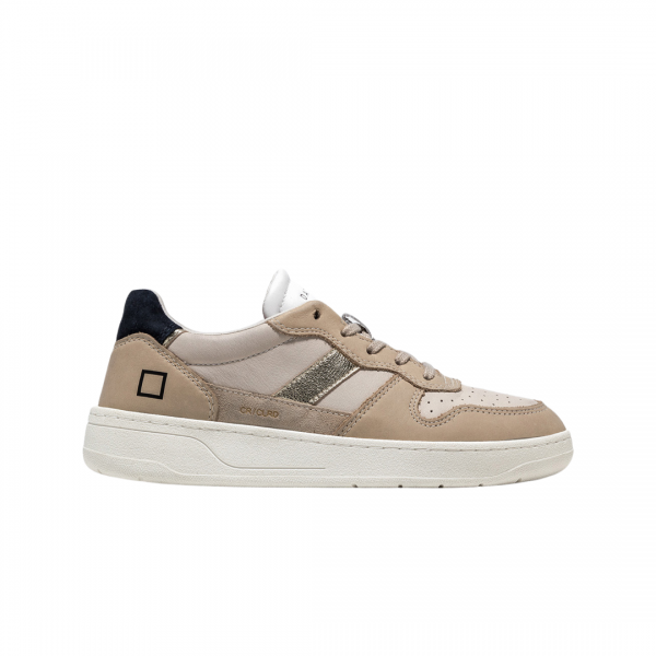 D.A.T.E Sneakers Court 2.0 Colored Ivory-Beige
