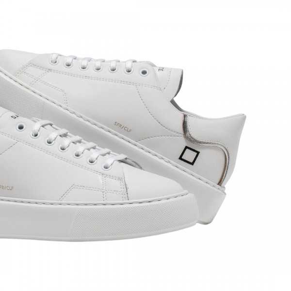 D.A.T.E Sneakers Sfera Calf White