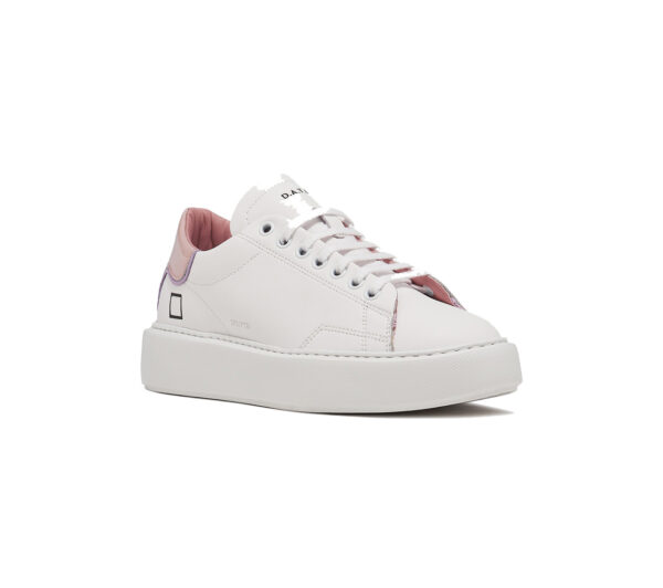 D.A.T.E Sneakers Sfera Patent White-Pink