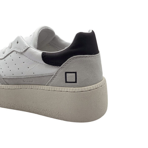 D.A.T.E Sneakers Step Calf White-Black