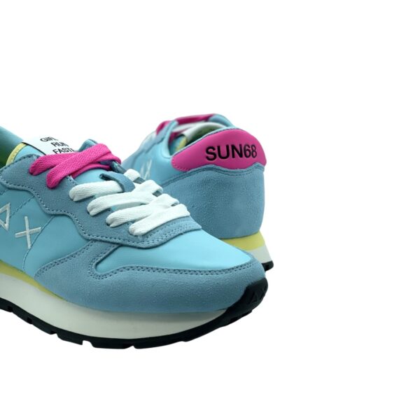 Sun68 Sneakers Ally Solid Nylon Azzurro