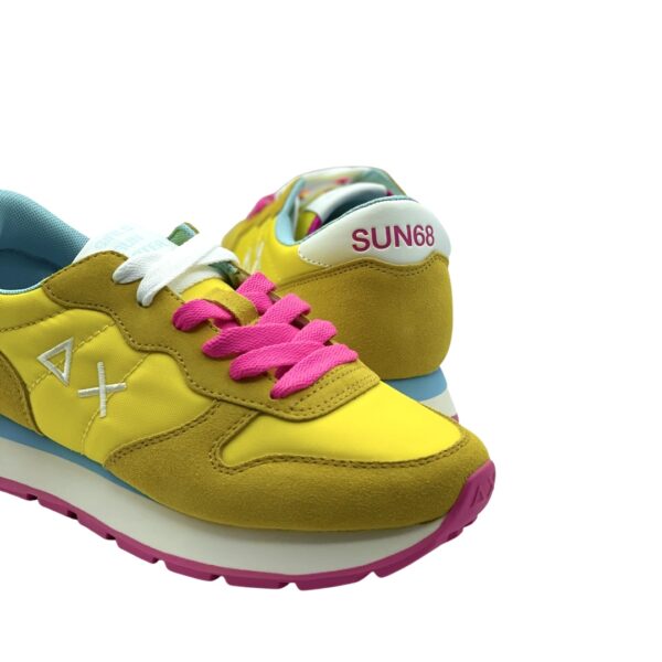 Sun68 Sneakers Ally Solid Nylon Yellow