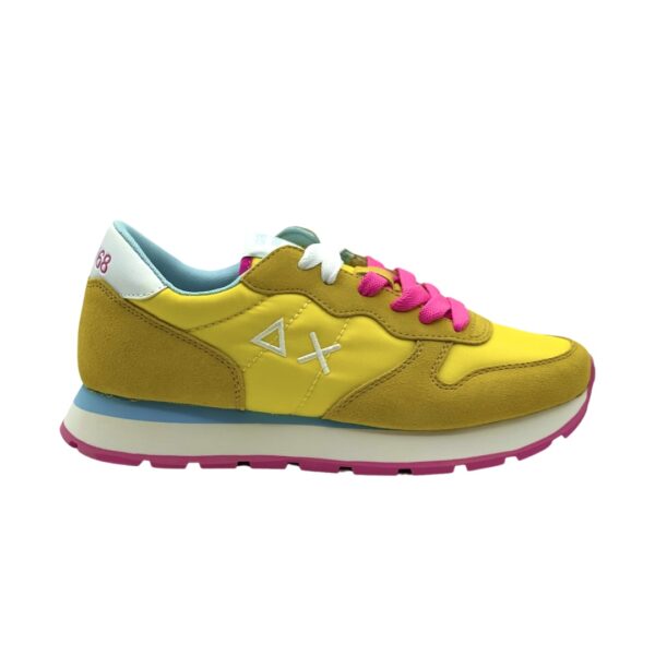 Sun68 Sneakers Ally Solid Nylon Yellow