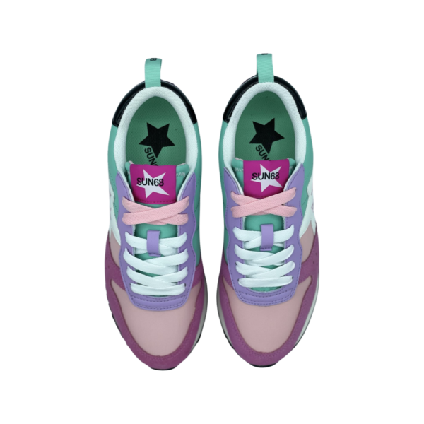 SUN68 Sneakers Stargirl Multicolor Rosa/Ciclamino