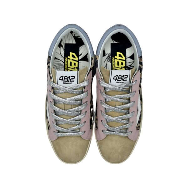 4B12 Sneakers Suprime Leo-Pink-Cyelo