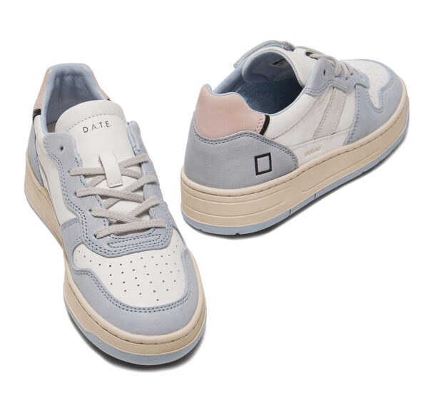 D.A.T.E Sneakers Court 2.0 Colored White-Artic