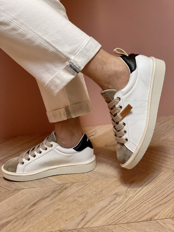 PANCHIC Sneakers P01 White-Taupe
