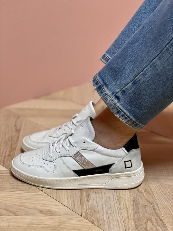 D.A.T.E Sneakers Court 2.0 Basic White-Black