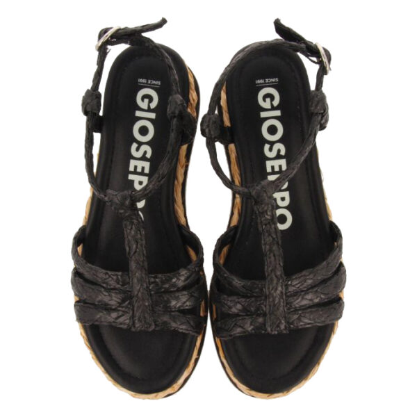 GIOSEPPO Sandalo Platform Senlisse Black