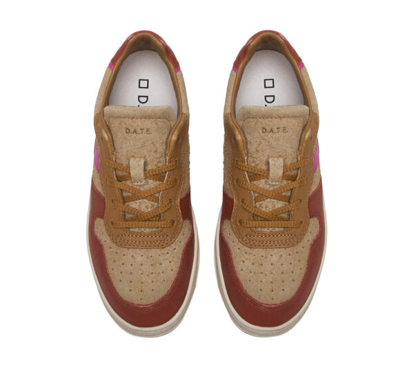 D.A.T.E Sneakers Court 2.0 Hairy Beige