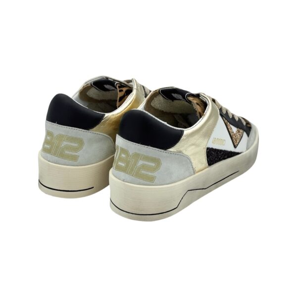 4B12 Sneakers Kyle Zebrato-Nero