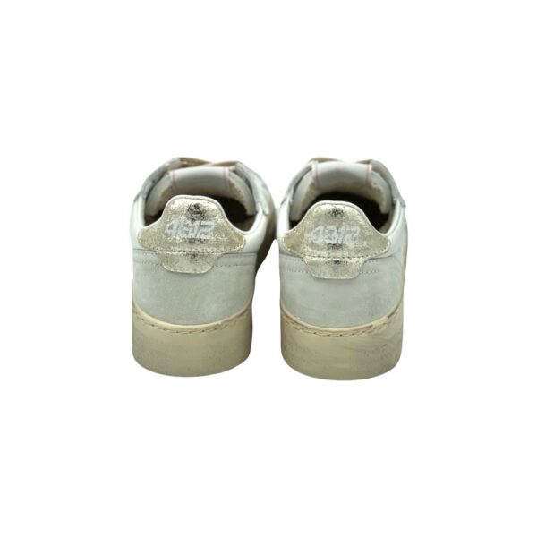 4B12 Sneakers Hyper Bianco-Oro