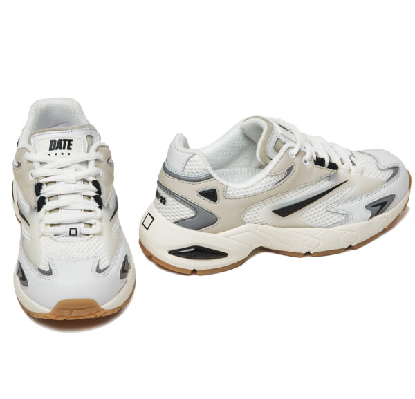 D.A.T.E Sneakers SN23 Mesh White Gray