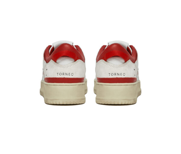 D.A.T.E Sneakers Torneo White-Red